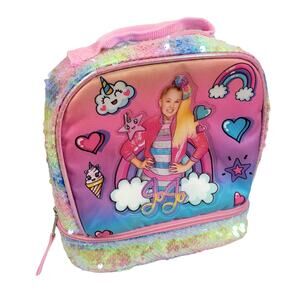 Kids Nickelodeon JoJo Dual Compartment‎ Drop Bottom Lunch Bag for Girls